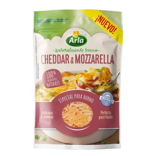 ¿Cómo conservar el queso mozzarella rallado?
