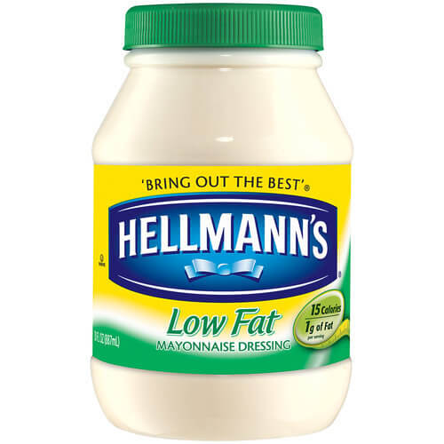 ¿Cuál es la mayonesa que tiene menos calorías?