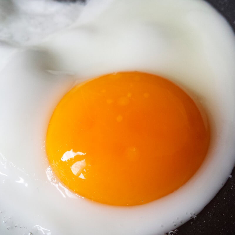 ¿Cuál es la medida de una clara de huevo?