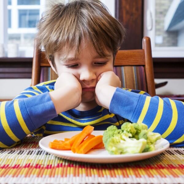 ¿Por qué a los niños no les gustan las verduras?