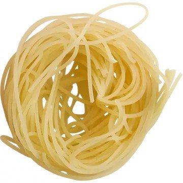 ¿Qué espagueti es más grueso?