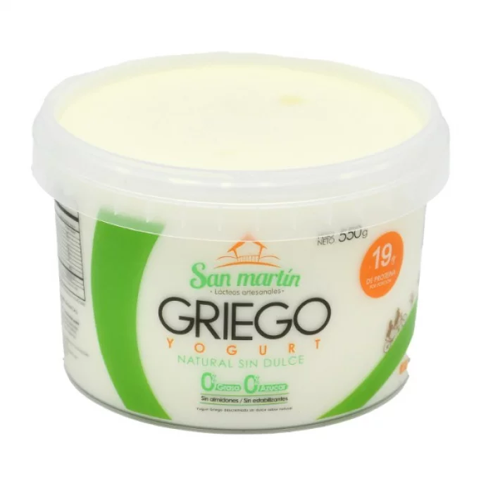 ¿Que tiene un yogurt griego?