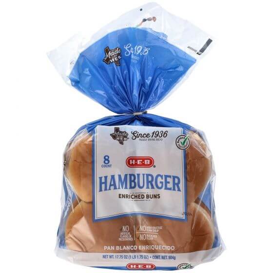 ¿Qué tipo de pan es el de hamburguesa?
