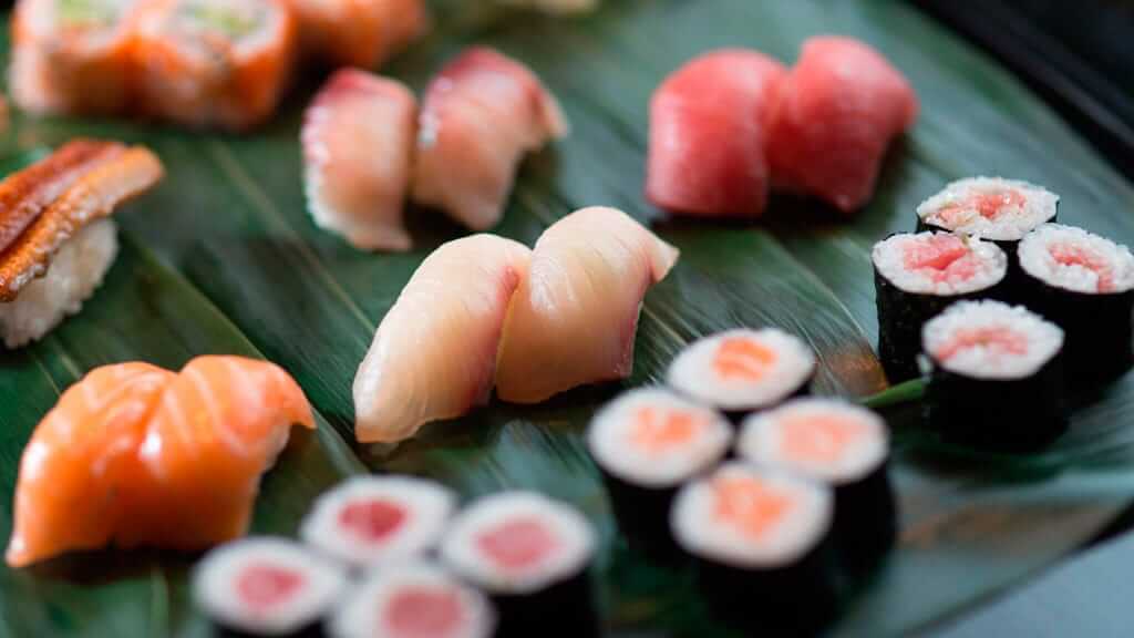 ¿Cómo se llama el sushi vegetariano?