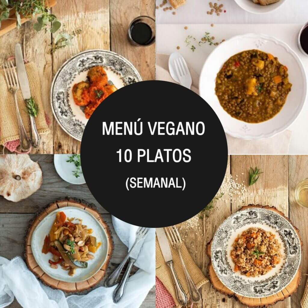 ¿Cuál es el menú de un vegano?