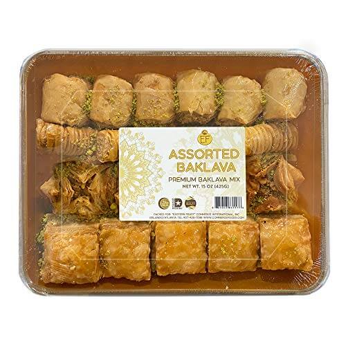 ¿Cuáles son los ingredientes del baklava?