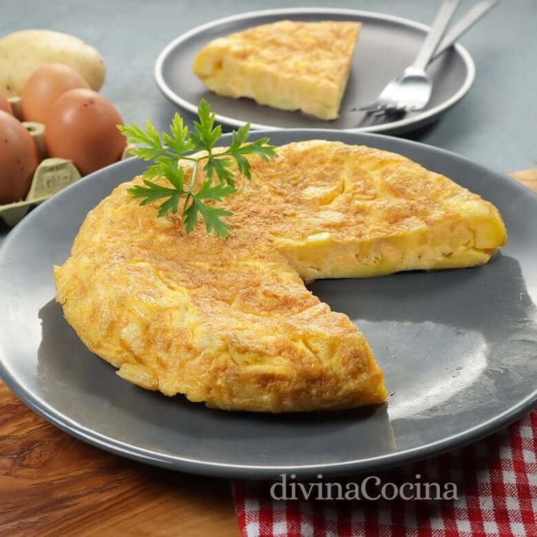 ¿Cuántas calorías tiene una tortilla francesa de 1 Huevos?