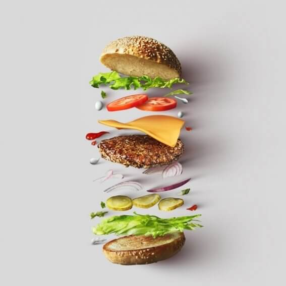 ¿Cuánto engorda una hamburguesa casera?