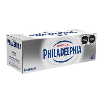 ¿Cuántos carbohidratos tiene una barra de queso Philadelphia?