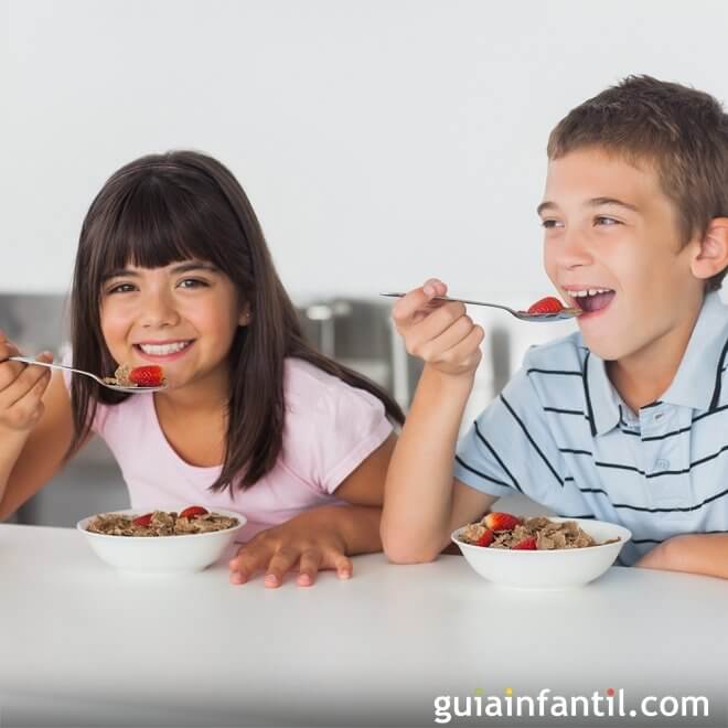 ¿Qué comen las niñas de 7 años?