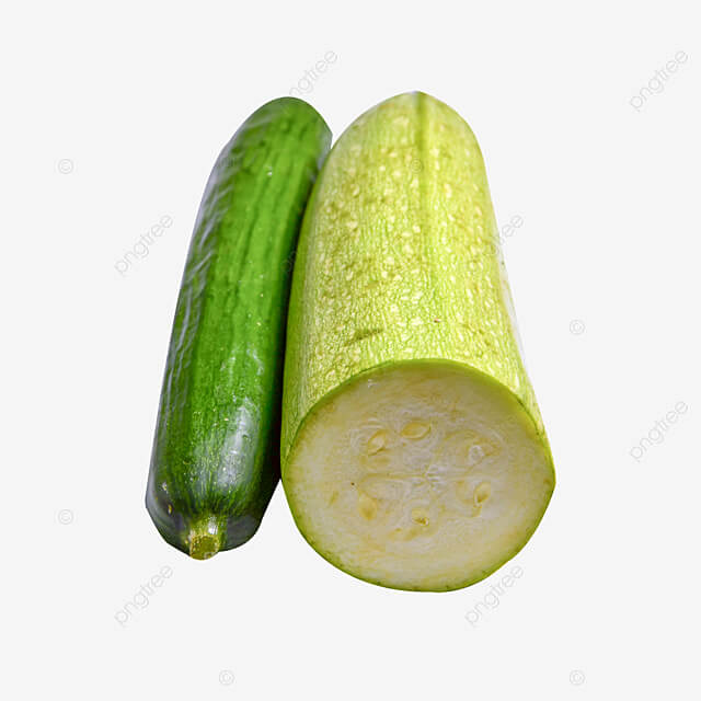 ¿Qué diferencia hay entre zucchini y pepino?