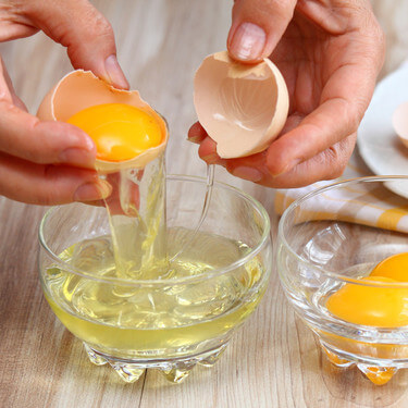 ¿Qué función hace la clara de huevo?