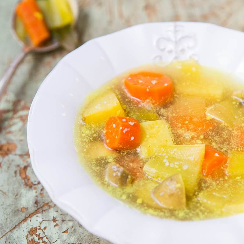 ¿Qué tan sana es la sopa de verduras?