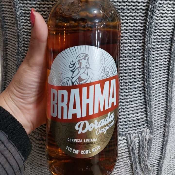 Cerveza brasileña brahma