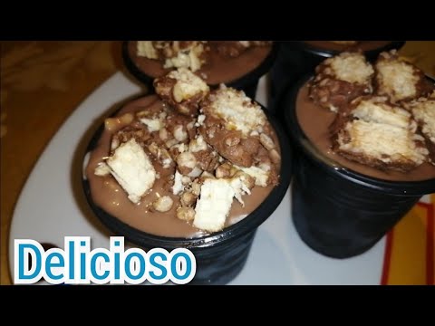 Postres con crema de leche