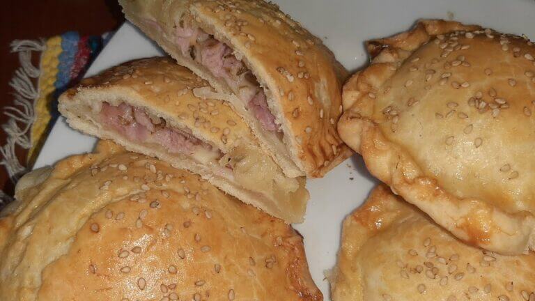 Empanada casera al horno