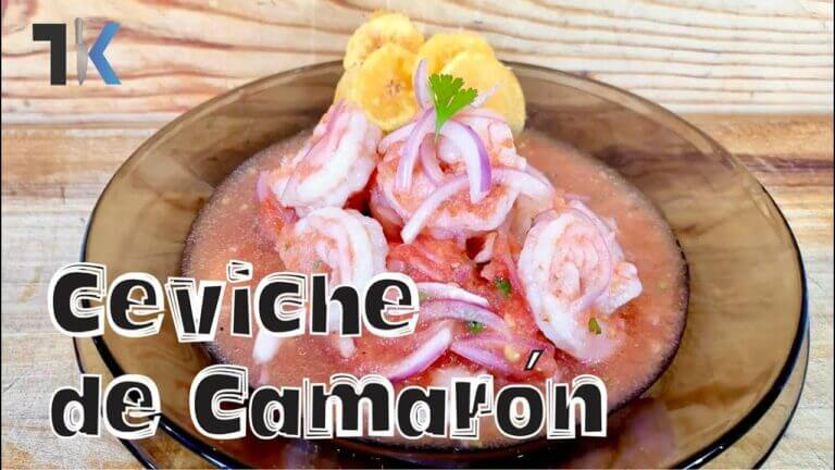 Ceviche de camaron ecuatoriano