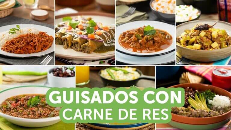 Guisados de carne de res faciles