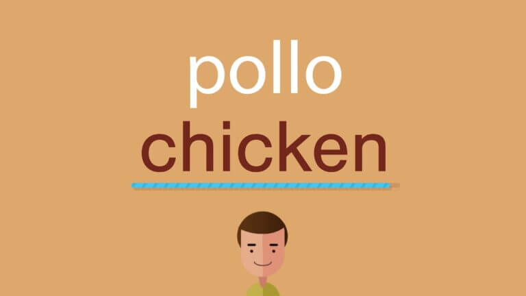 Cómo se escribe pollo en inglés