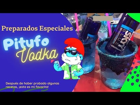 Pitufo bebida receta