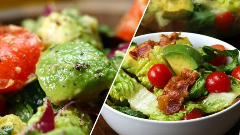 Descubre nuevas formas de disfrutar las Ensaladas con Aguacate ¡Sabor y Salud en tu plato!