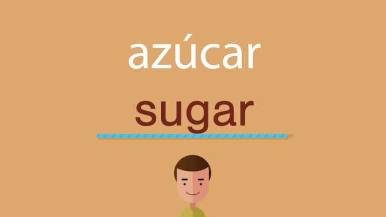 Como se dice azúcar en inglés