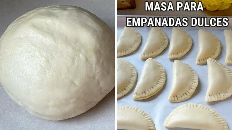 Masa para empanadas dulces