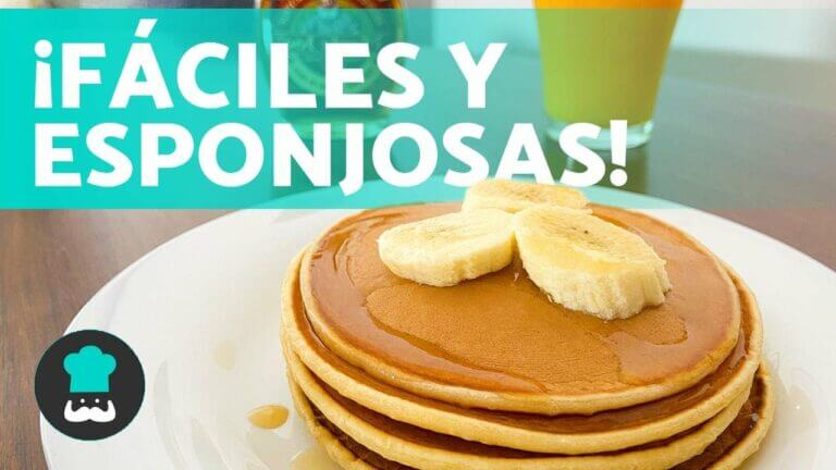 Receta de pancakes escrita