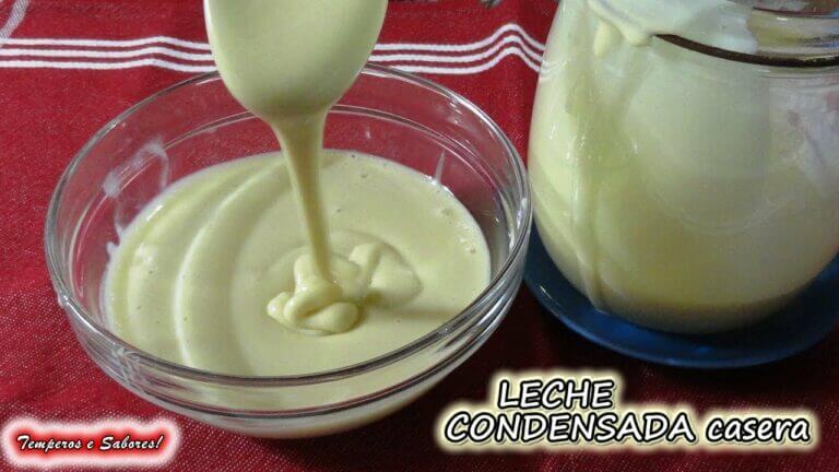 Leche condensada casera paso a paso