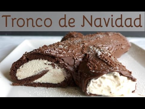 Tronco de chocolate arguiñano