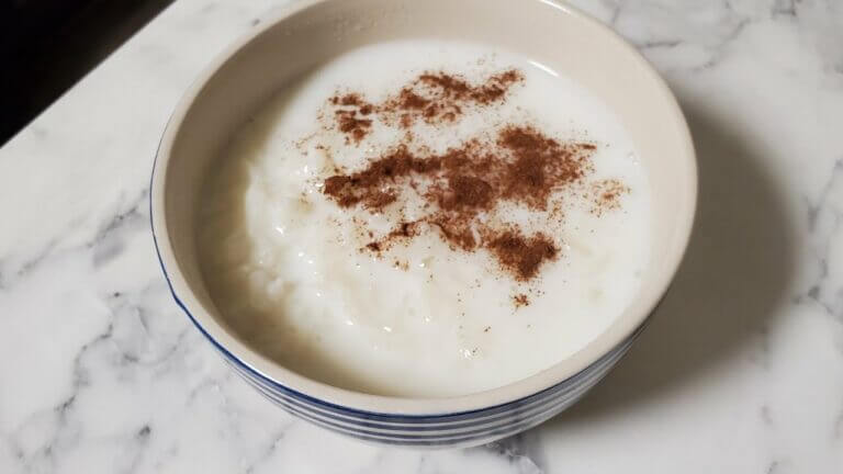 Como se ase el arroz con leche