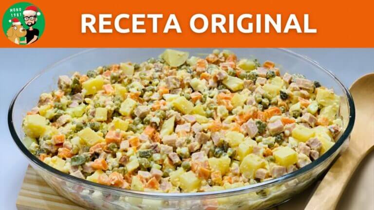 Cómo preparar la ensalada rusa original en 5 pasos fáciles