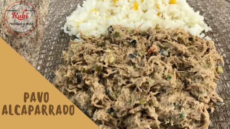 Pavo alcaparrado recipe