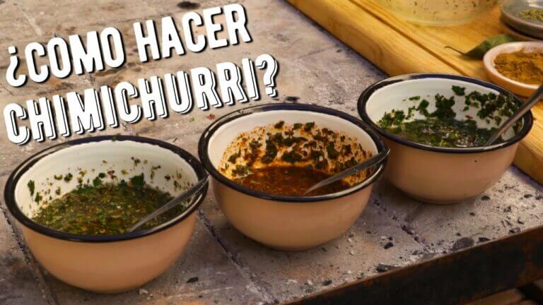 Como hace chimichurri