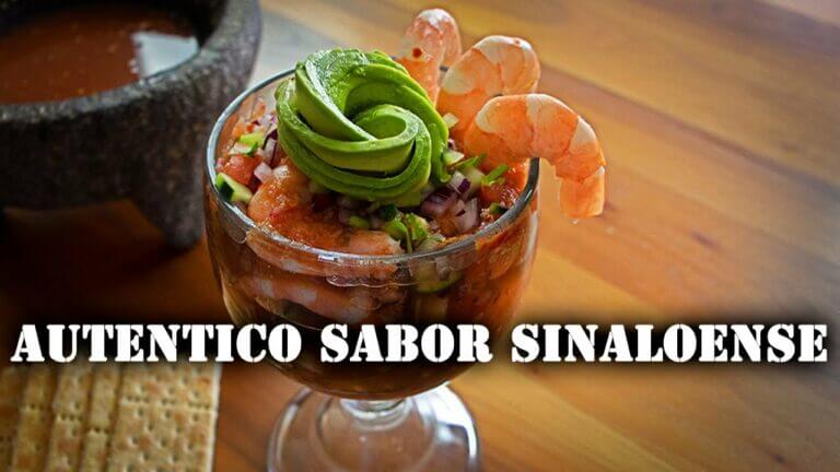 Coctel de camarón receta estilo sinaloa