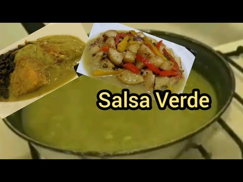 Como hacer salsa verde para guisado