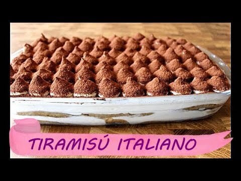 Receta tiramisu italiano