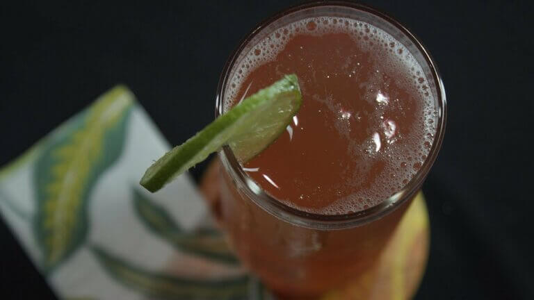 Pomegranate coctails