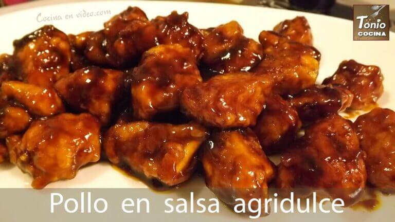 Prepara un delicioso pollo agridulce con esta irresistible salsa