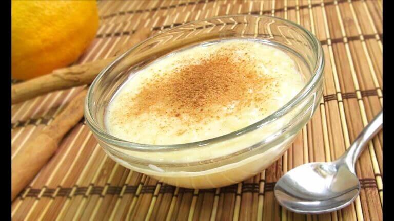 Como hacer arroz con leche casero facil y rapido