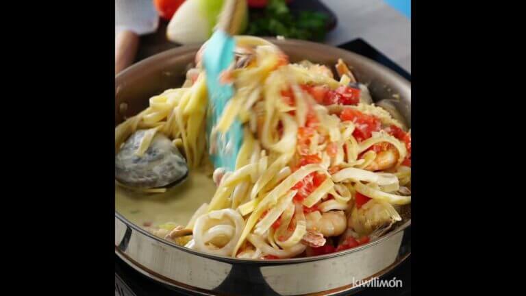 Seafood pasta sauce