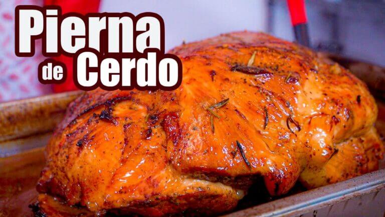 Como acompañar una pierna de cerdo al horno