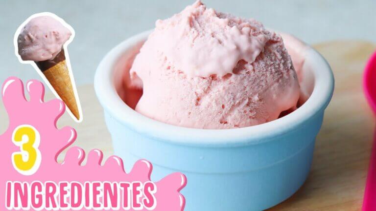 Helado casero facil