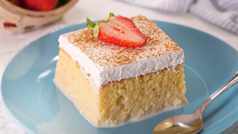 Receta de tres leches facil