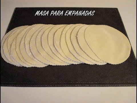 Como hacer masa de empanadas