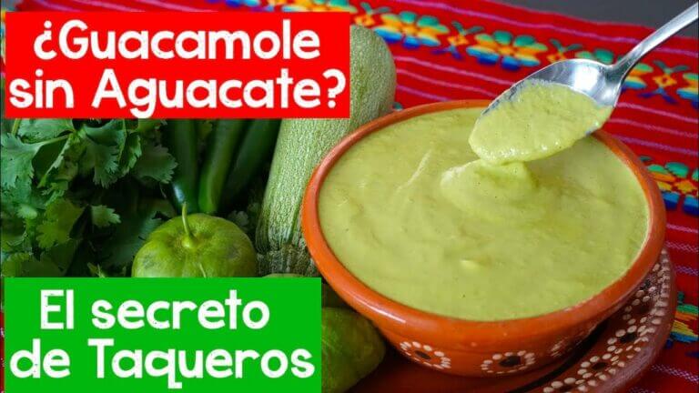 Descubre la deliciosa salsa tipo guacamole para tus platillos