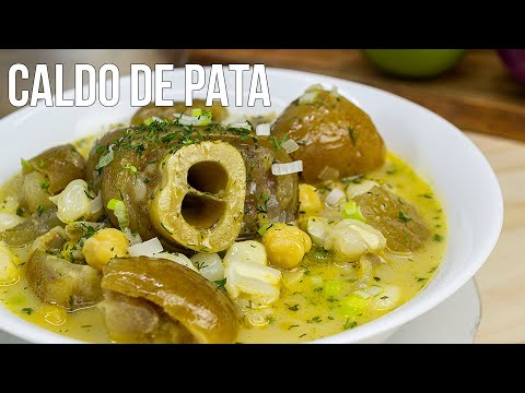 ¡Descubre el delicioso y nutritivo caldo de pata ecuatoriano en solo 70 minutos!