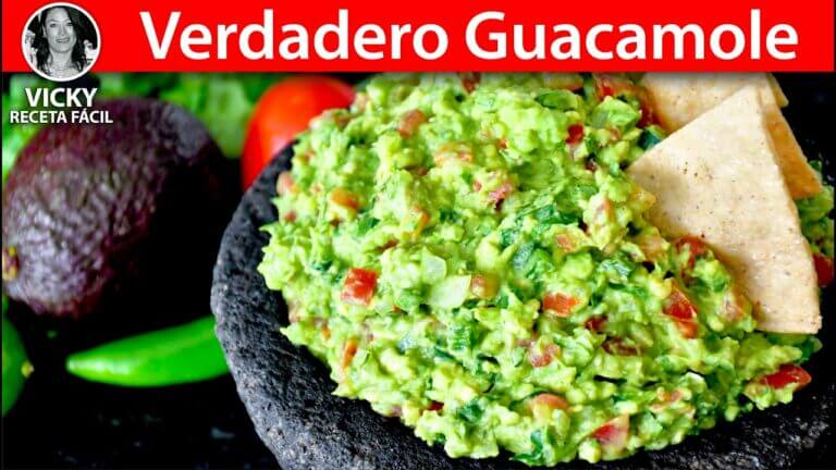 Guacamole receta facil