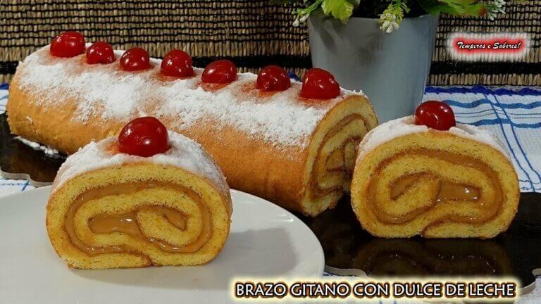 ¡Descubre cómo hacer el brazo de gitano dulce perfecto en casa!