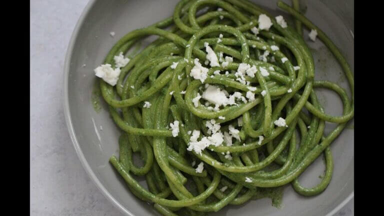 Tallarin verde recipe